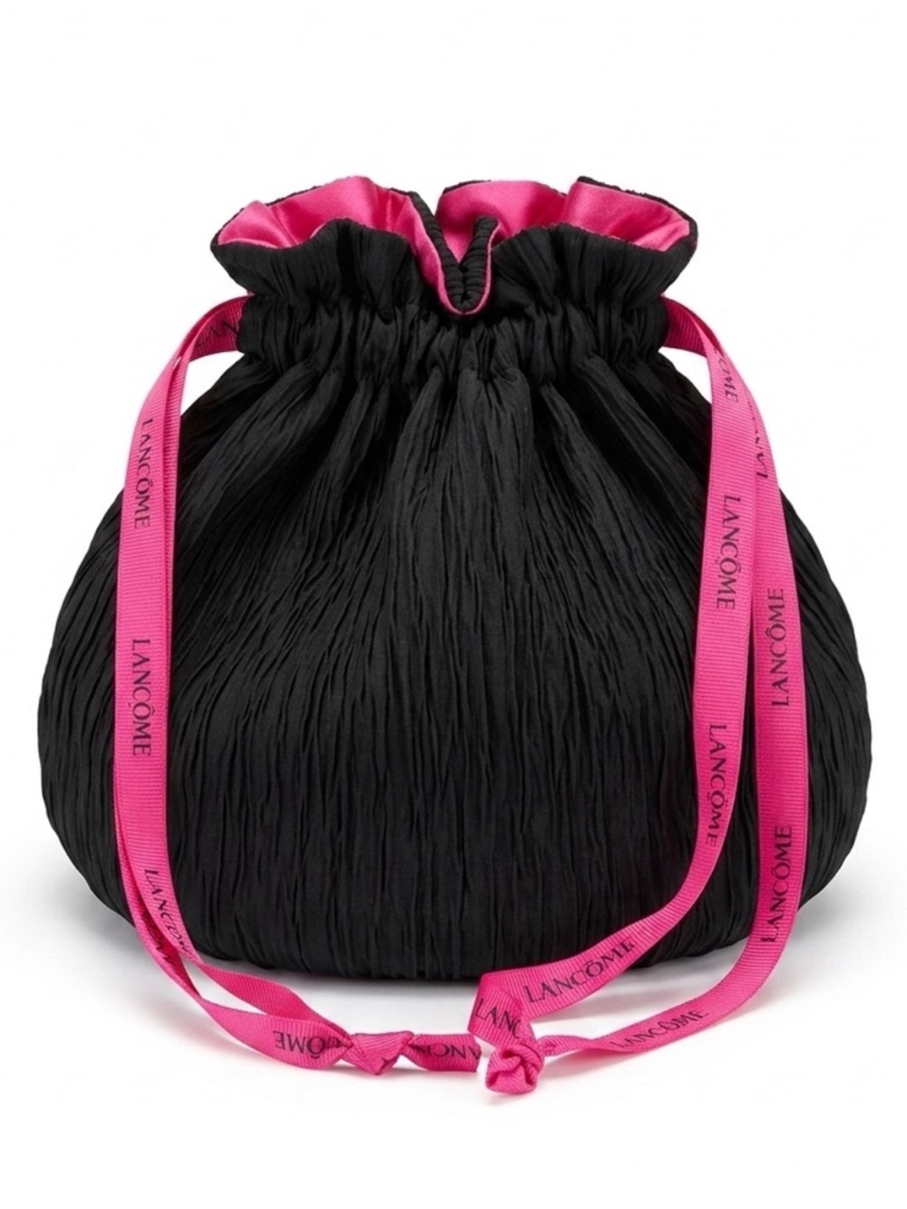 Lancôme New Reversible Drawstring Makeup Cosmetic Bag